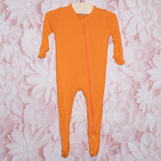 Orange Bamboo Sleeper Size 0-3m