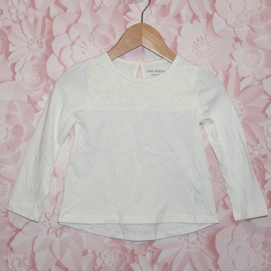 Lace Embellished Top Size 3