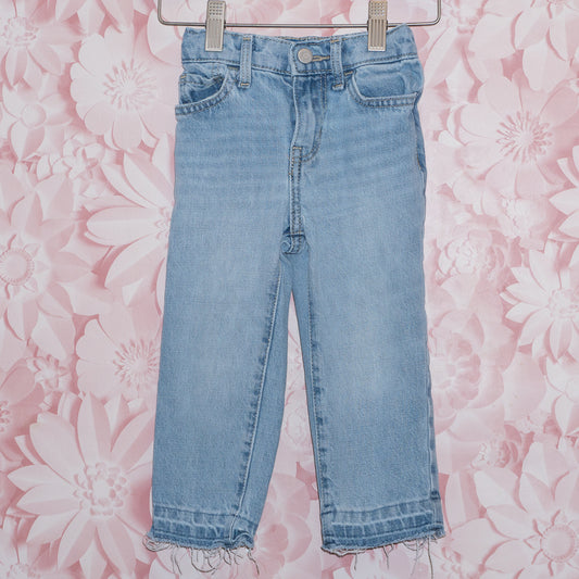 Slouchy Straight Jeans Size 2T