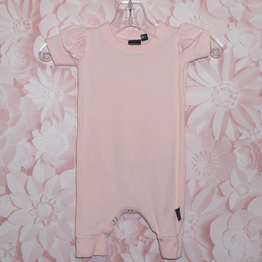 Pink Ruffled Romper Size NB