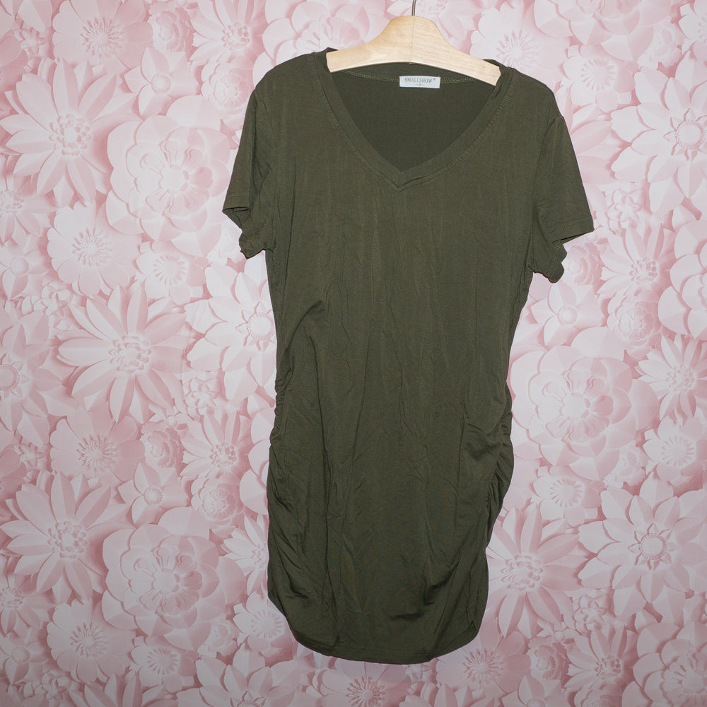 Green Maternity Tee Size M
