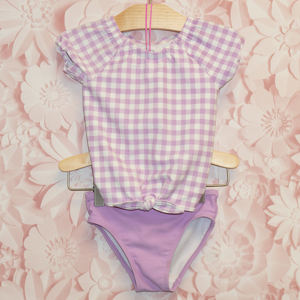 Gingham 2-Piece Swimsuit Size 2T