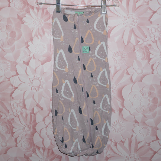 Raindrops Bamboo ErgoPouch Swaddle Sack Size 0-3m