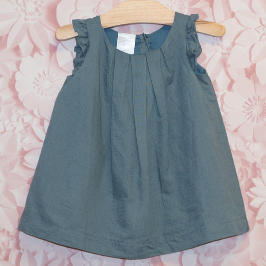 Linen Dress Size 6-12m