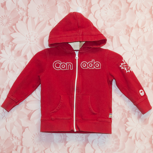Canada Olympic Zip Hoodie Size 18-24m