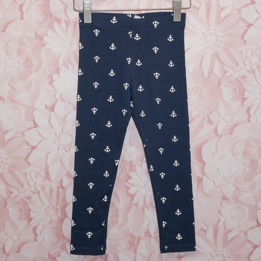 Anchor Leggings Size 4