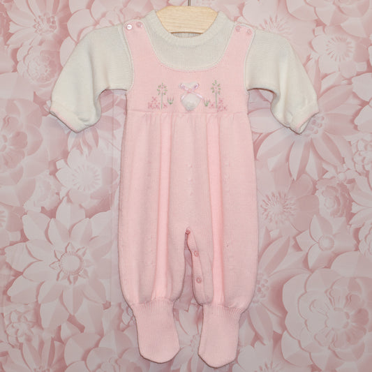 Knit Bunny Romper Size 3m