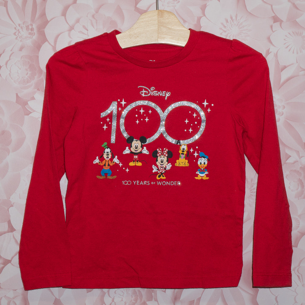 Disney 100 Years Tee Size 4