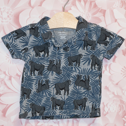 Gorilla Tee Size 12-18m