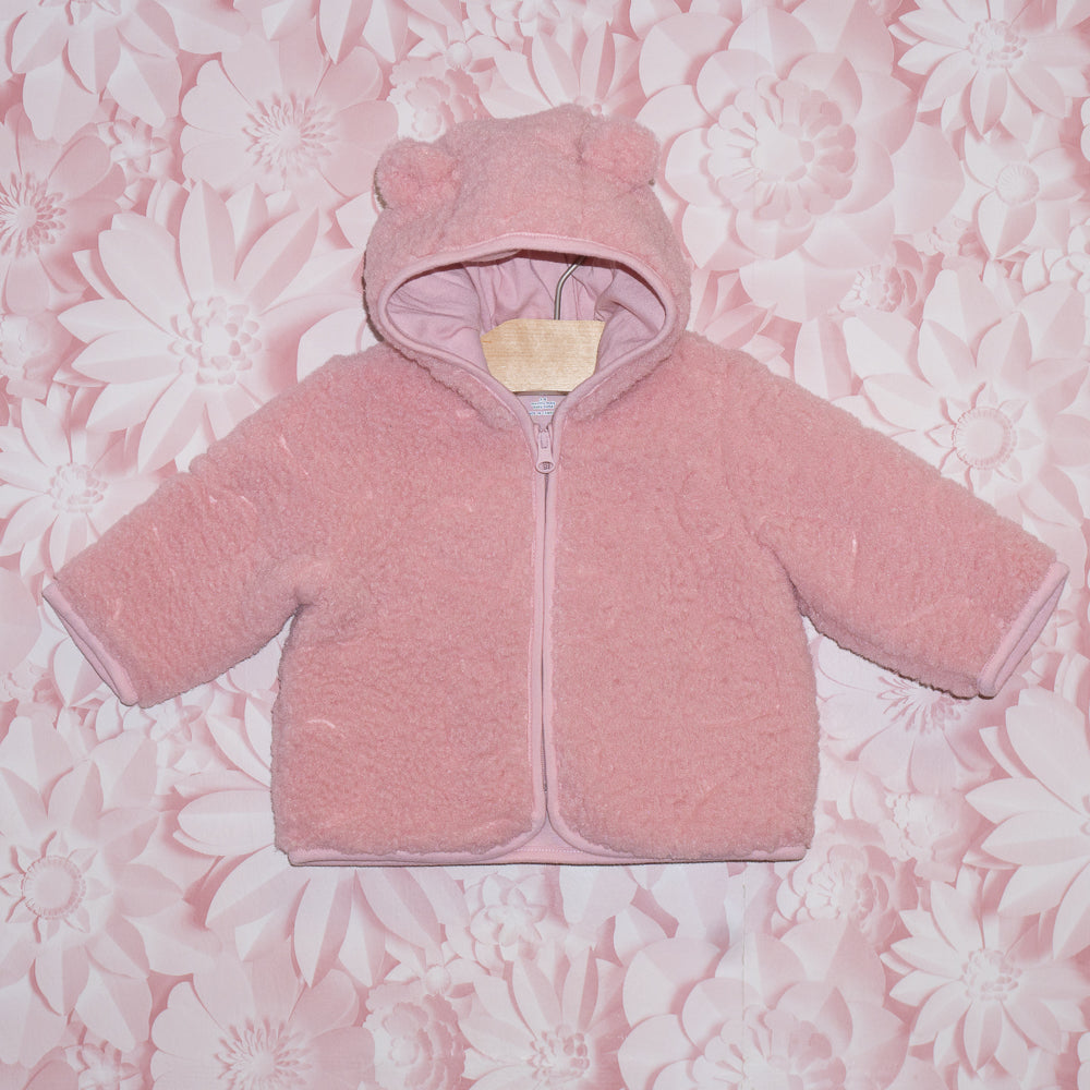 Fuzzy Jacket Size 3-6m