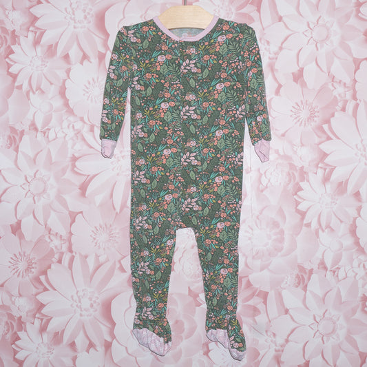 Floral Magnetic Modal Sleeper Size 9-12m