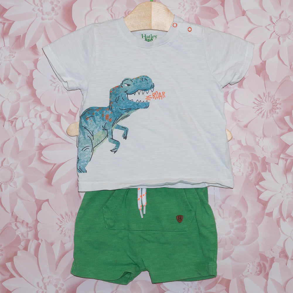 Dino Shorts Set Size 12-18m