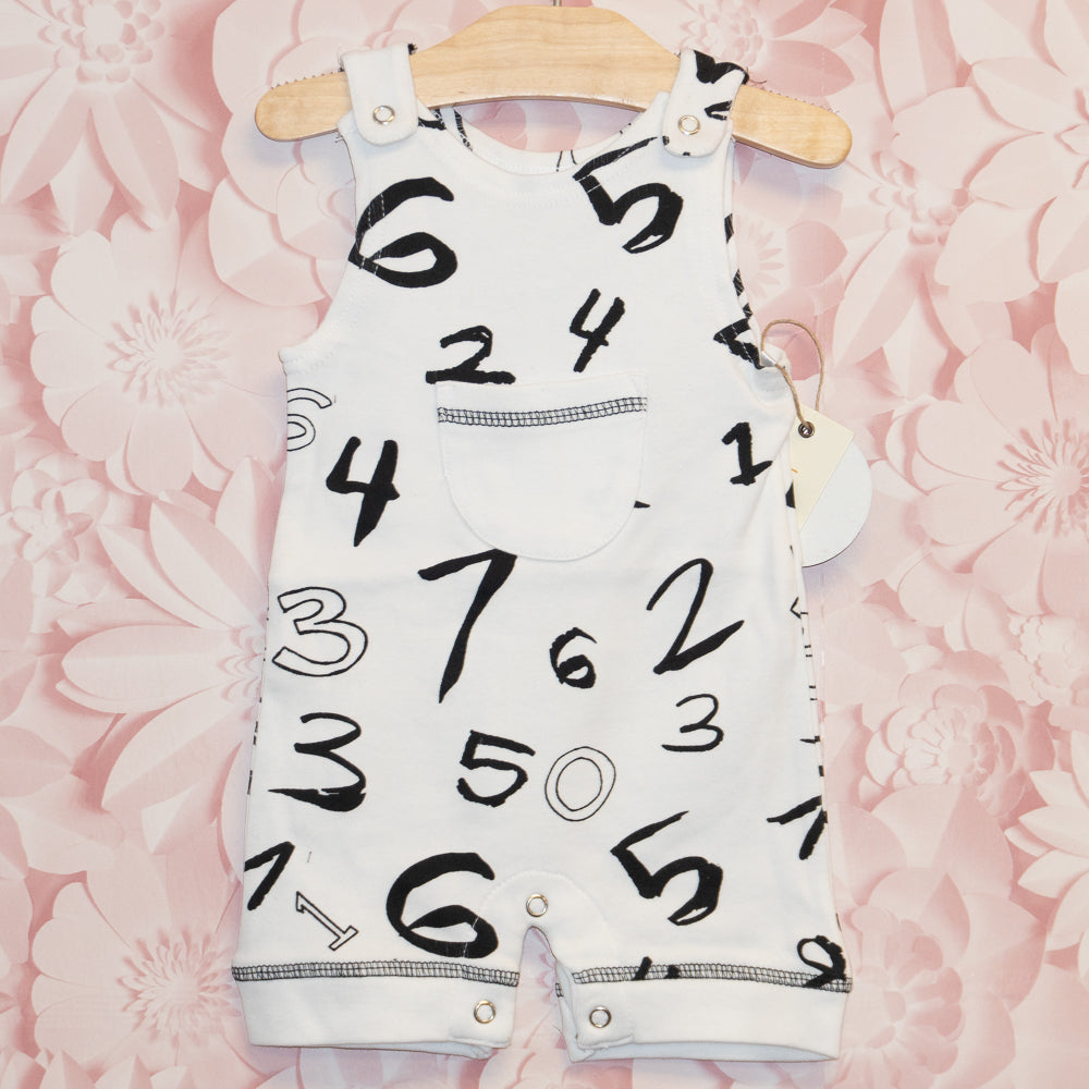 NWT Shortie Number Romper Size 3-6m