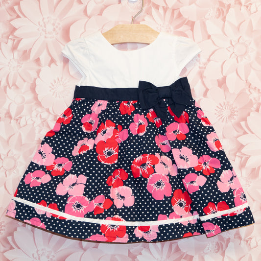 Floral Dress Size 12-18m