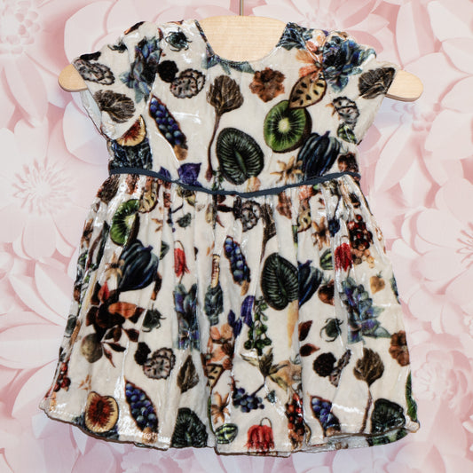 Velvet Dress Size 0-3m