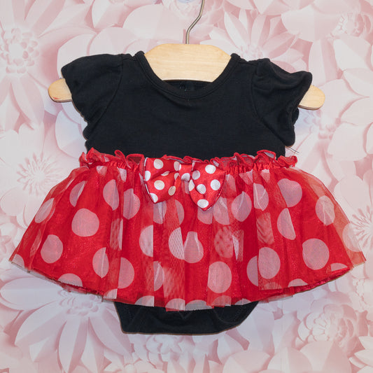 Minnie Mouse Onesie Size 0-3m