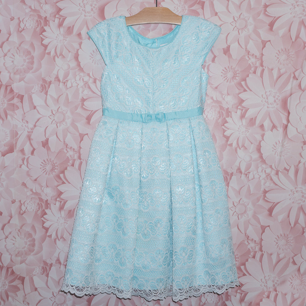 Lace Overlay Dress Size 8