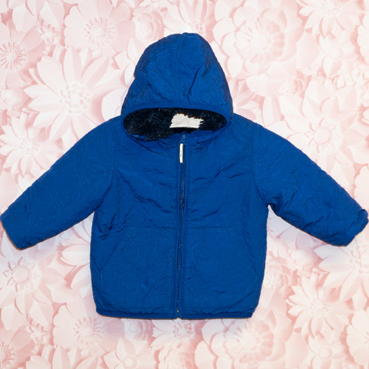 Skull-qulited Reversible Jacket Size 12-18m