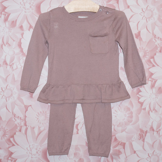 Organic Knit Set Size 18m