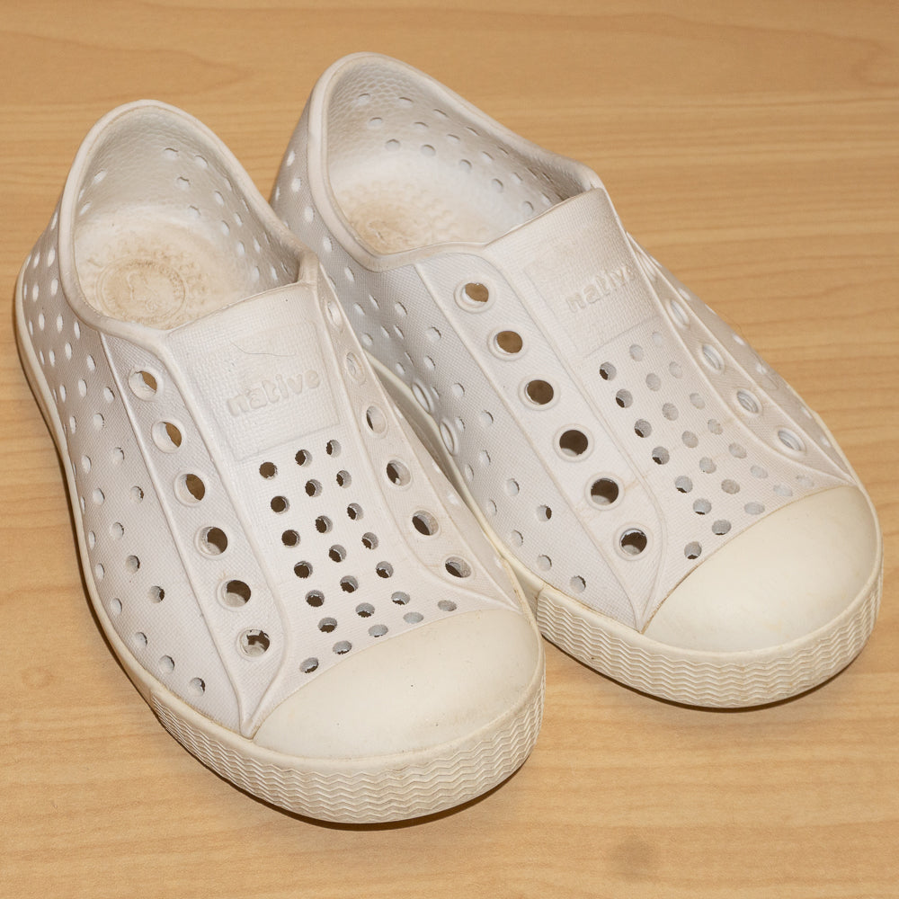 White Native Shoes Size C7