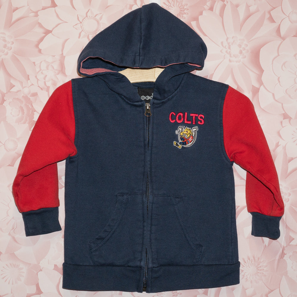 Barrie Colts Zip Hoodie Size 3T