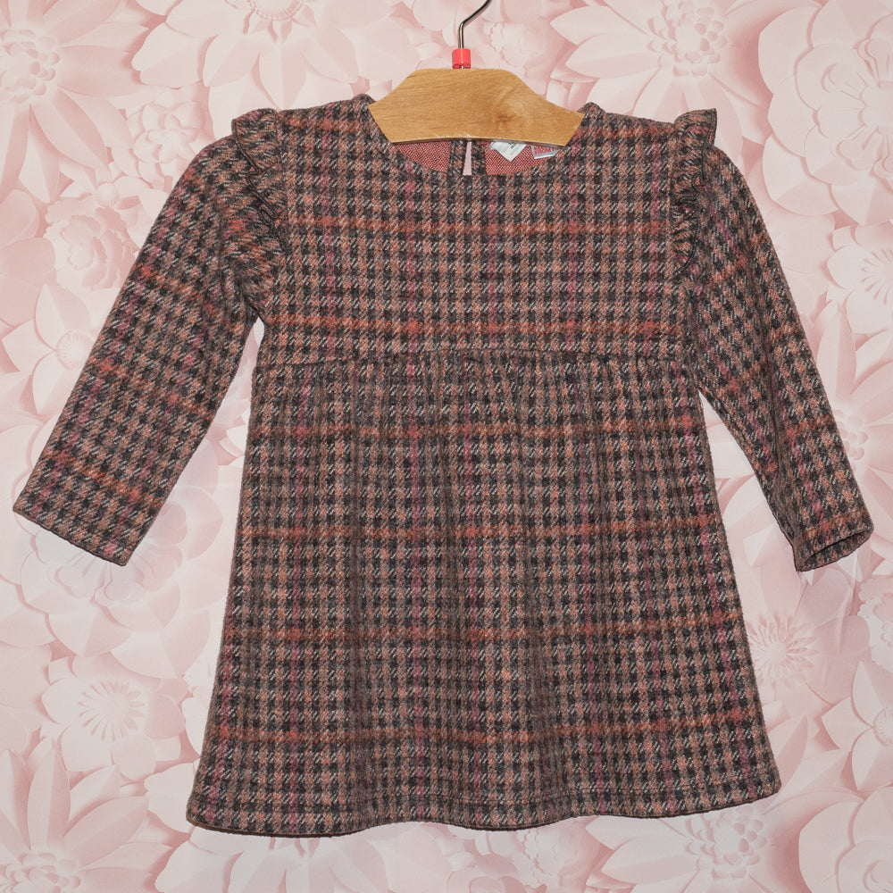 Ruffled Plaid Dress Size 18-24m
