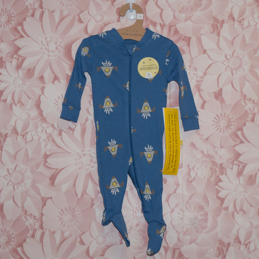 NWT Organic Rocket Sleeper Size 6-9m