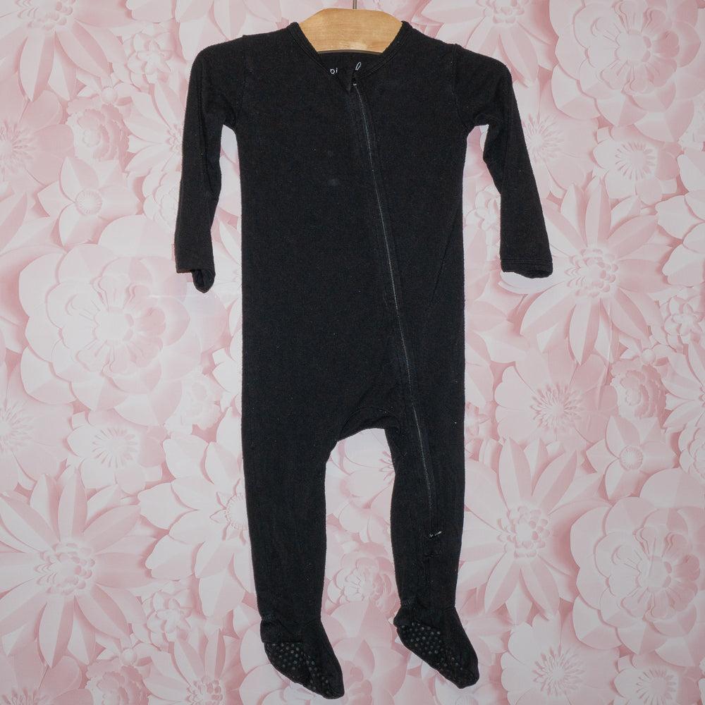 Black Bamboo Sleeper Size 9-12m