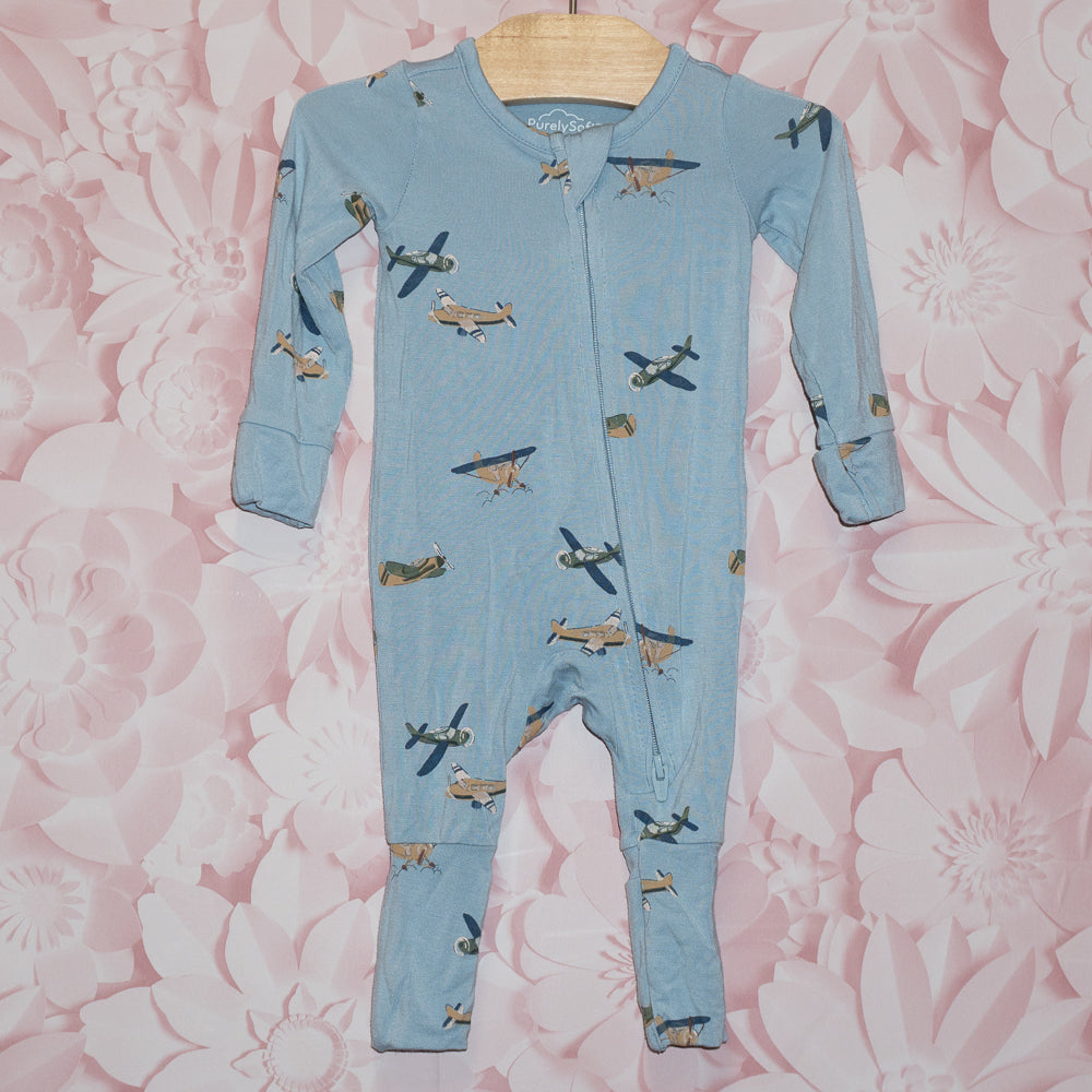 Airplane Viscose Sleeper Size NB