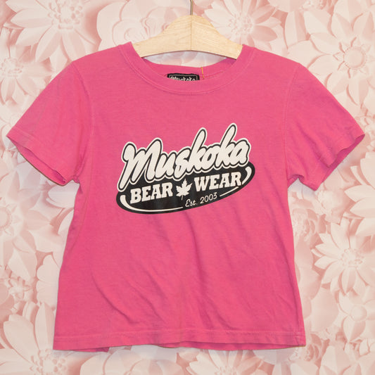 Muskoka Bear Wear Tee Size 7