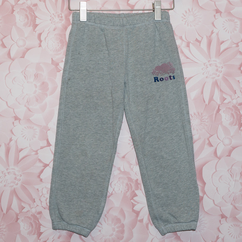 Roots Heather Gray Track Pants Size 5T
