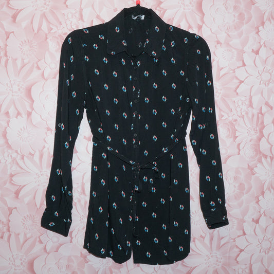 Patterned Maternity Shirt Size S