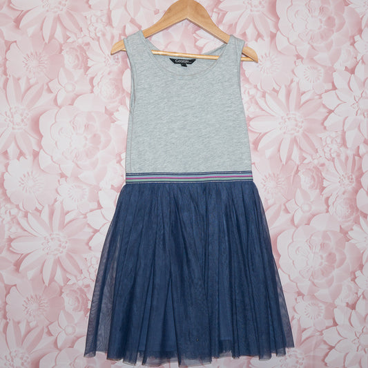 Heather & Tulle Dress Size 7-8