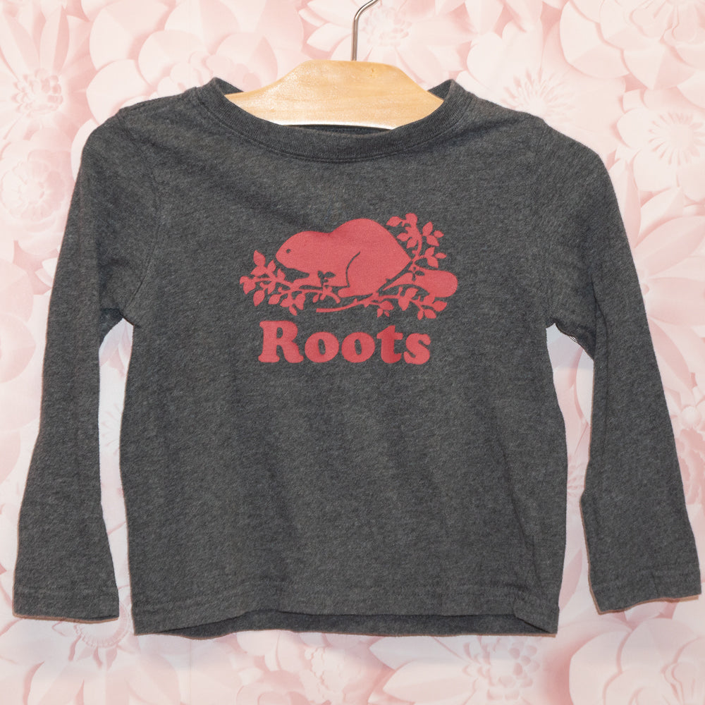 Roots Long-sleeve Tee Size 4T