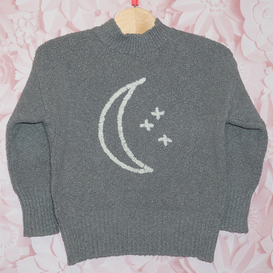 Moon & Star Boucle Sweater Size 2-3