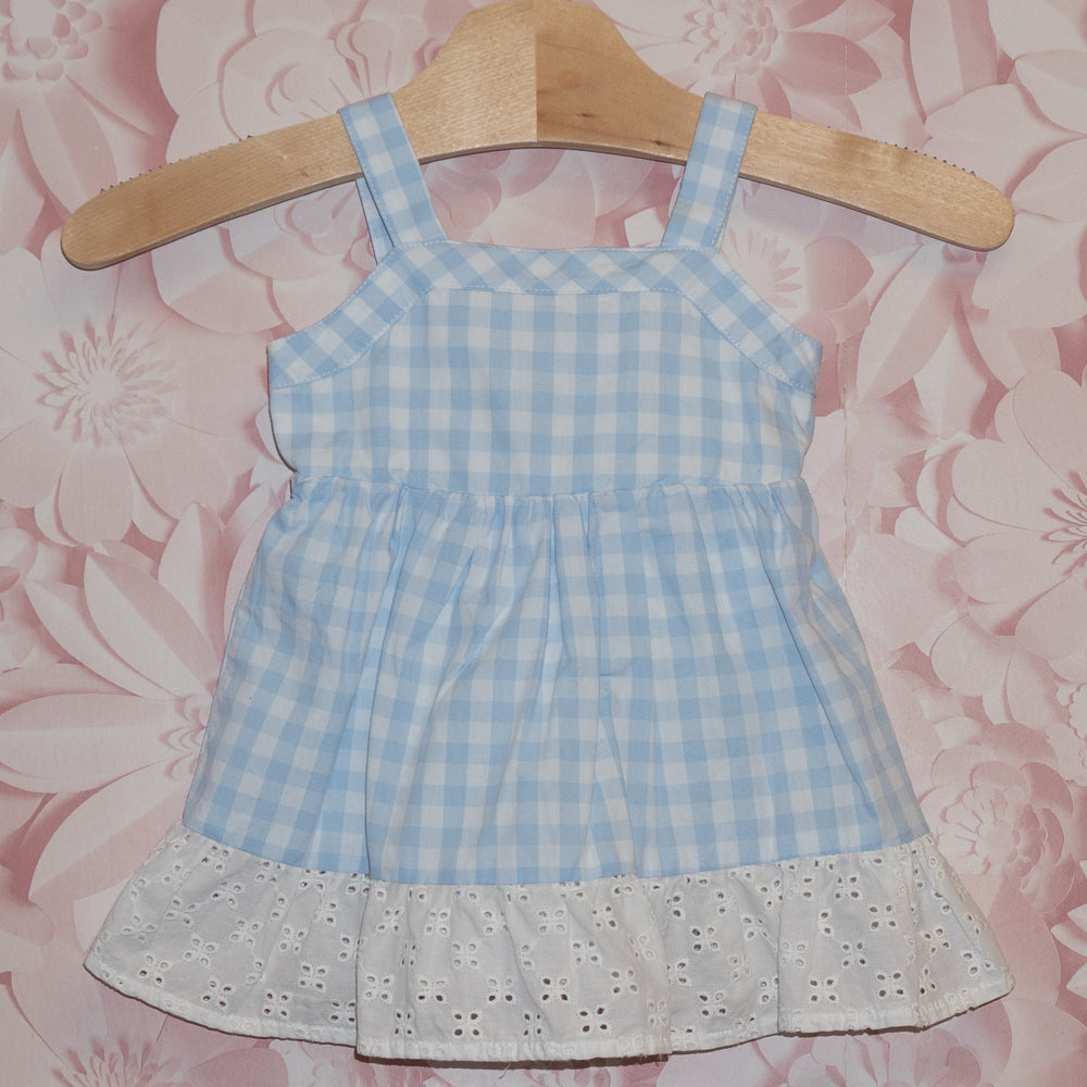 Gingham Dress Size 0-3m