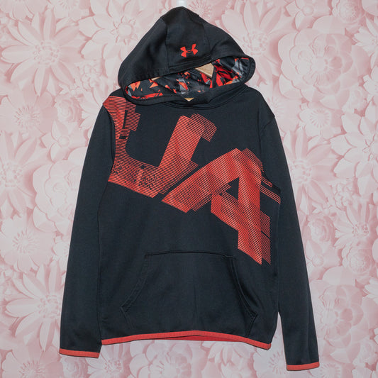 UA Big Logo Hoodie Size 10-12