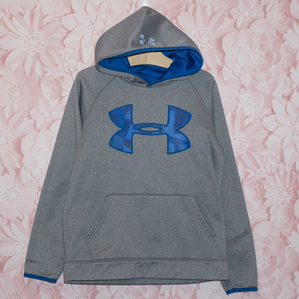 Gray Underamour Hoodie Size 10/12