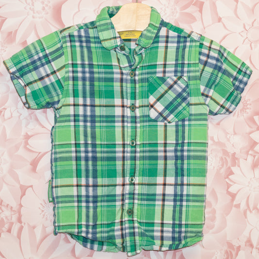 Plaid Shirt Size 5