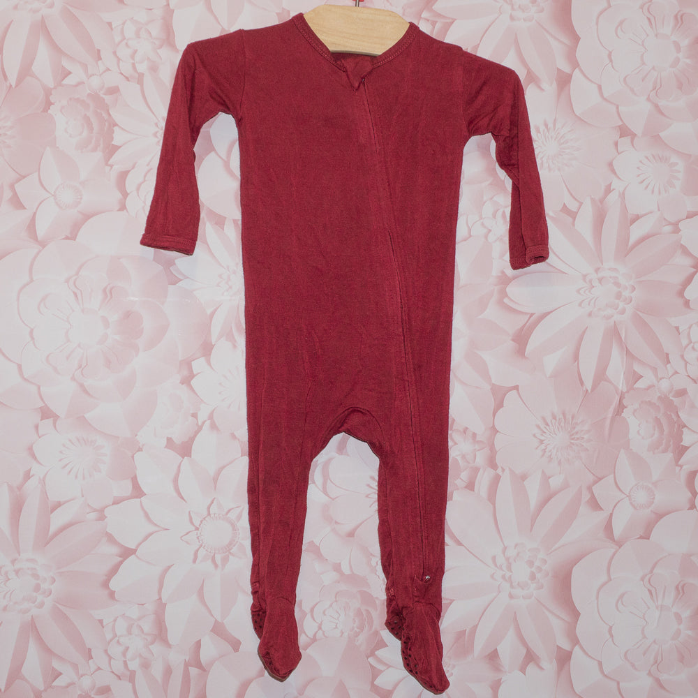 Red Bamboo Sleeper Size 6-9m
