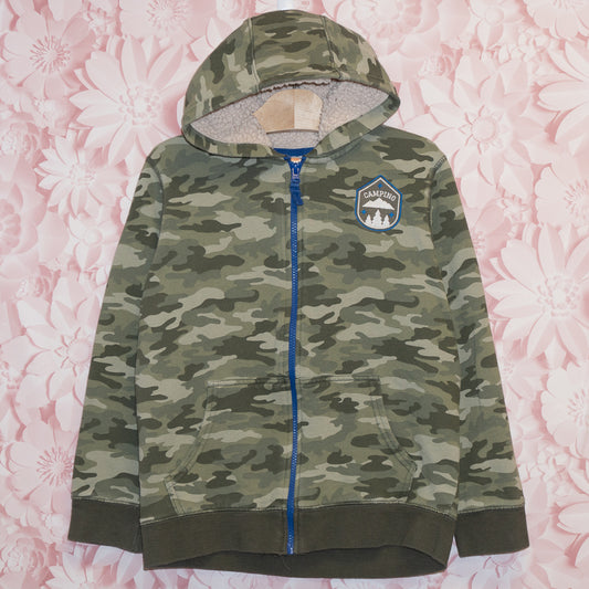 Camping Camo Hoodie Size 10