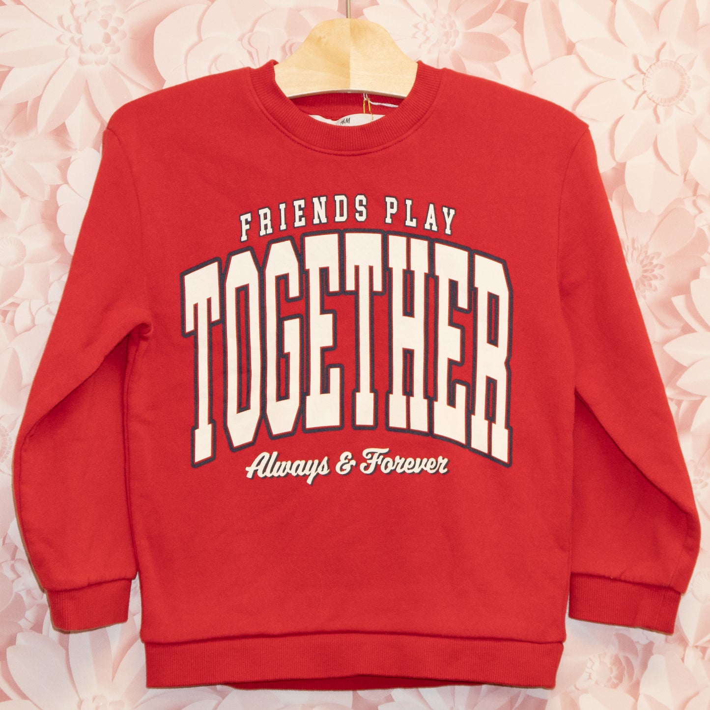 Friends Play Together Sweatshirt Size 4-6y