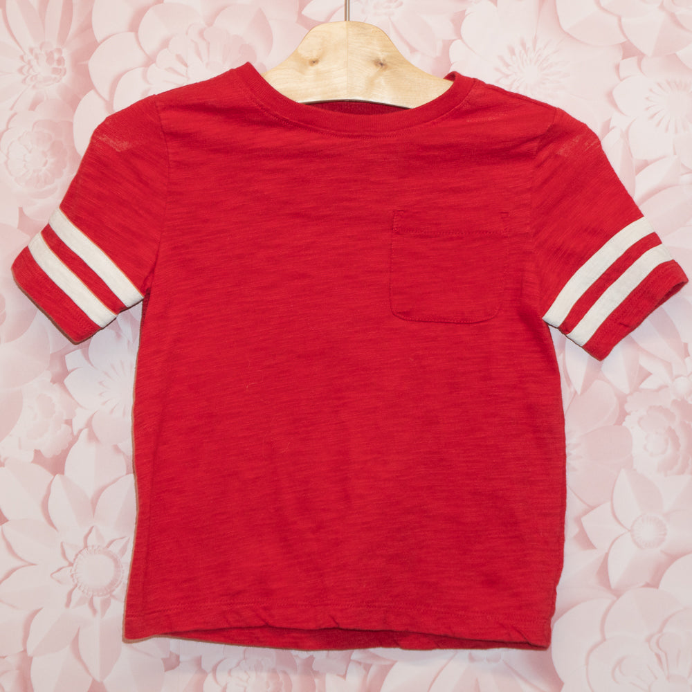 Stripe Sleeve Tee Size 4T