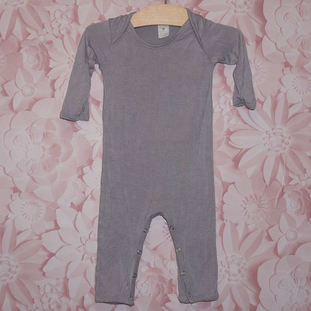 Gray Bamboo Sleeper Size 6-12m