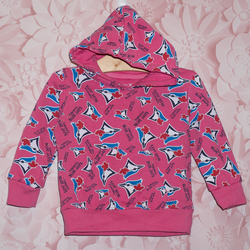 Pink Blue Jays Hoodie Size 18m