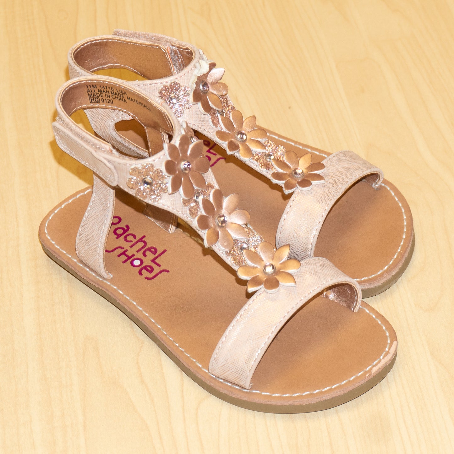 Flower Sandals Size 11