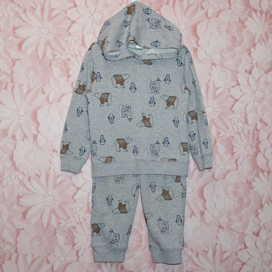 Bear & Penguin Set Size 5T