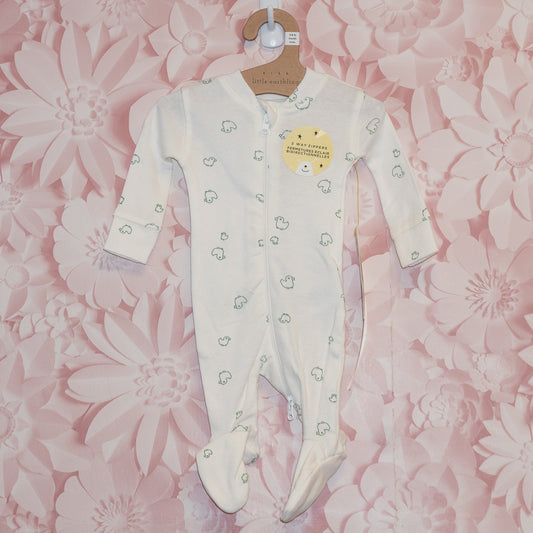 NWT Organic Duckie Sleeper Size Preemie