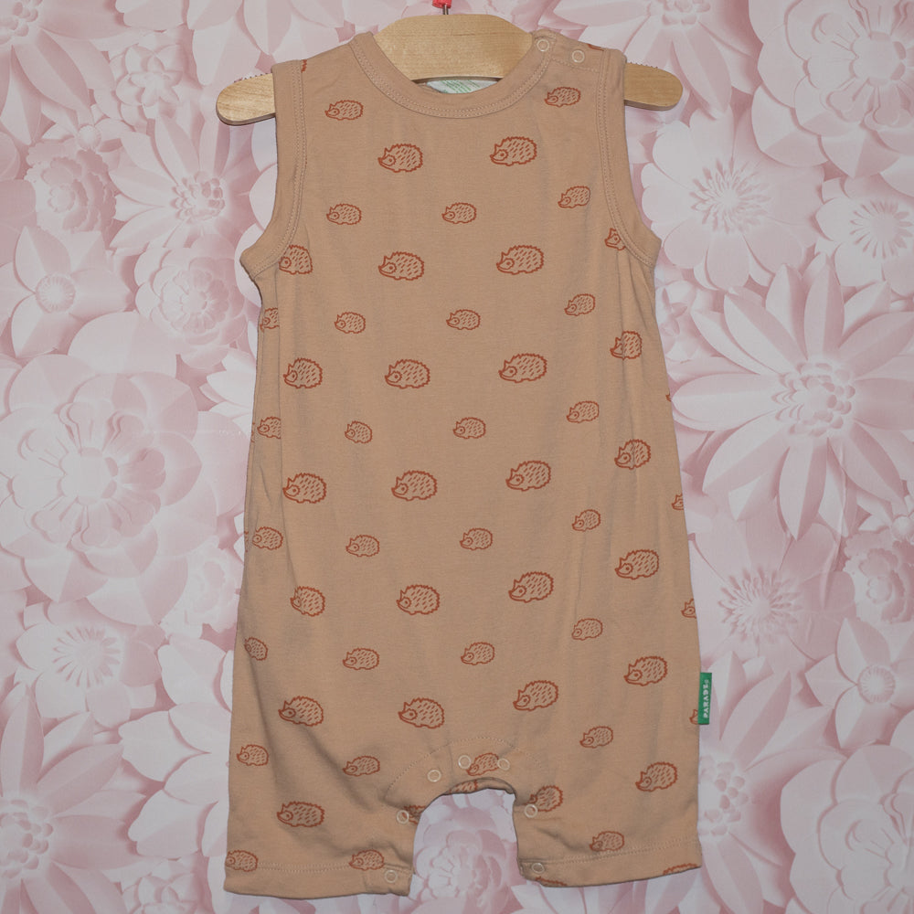 Hedgehot Sleeveless Romper Size 3T