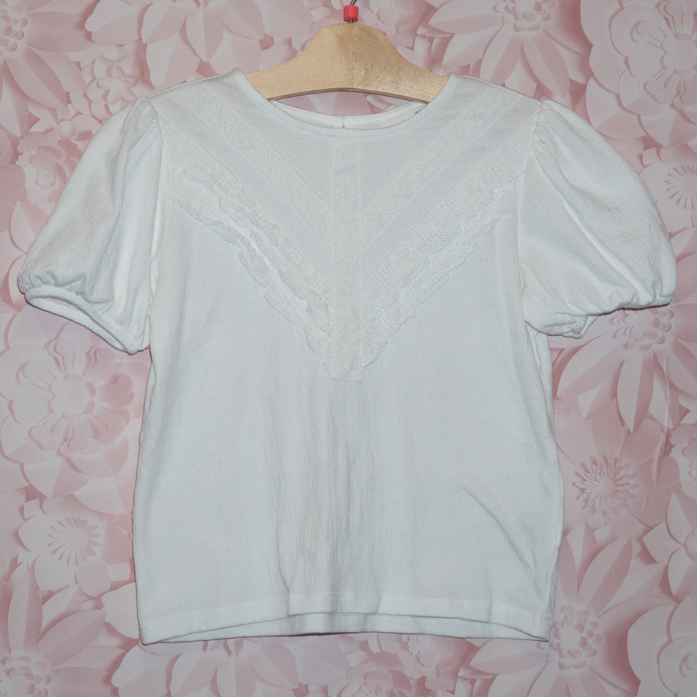 Lace Embellished Top Size 6x/7